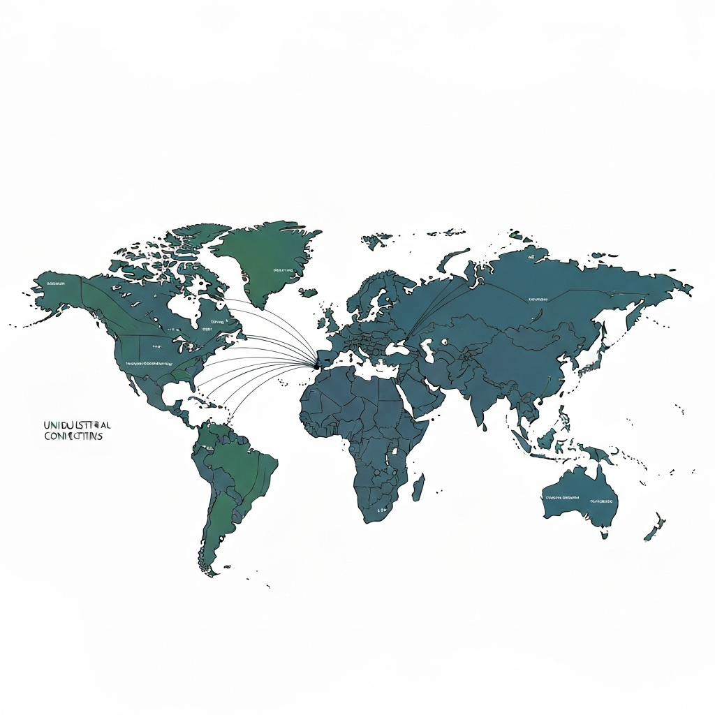 Global presence map